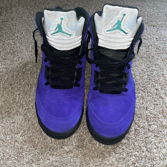 Jordan Grape 5 Size 12 - Picture 3 of 8